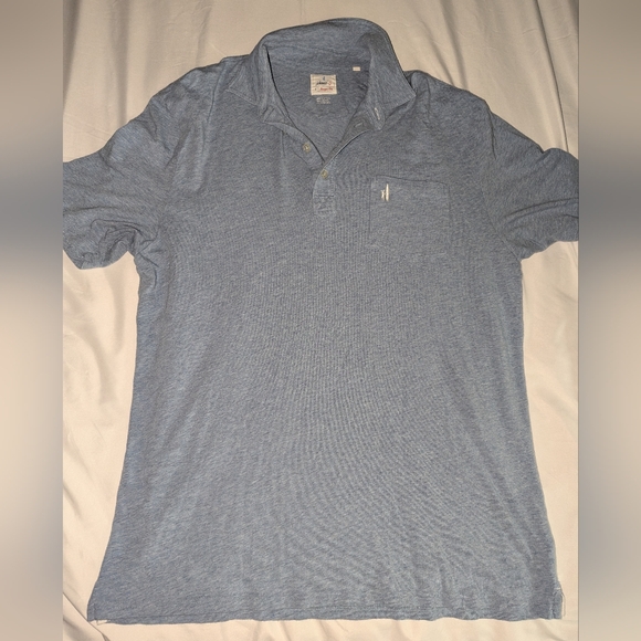 johnnie-O Other - Johnnie-O Men's‎ Large Hanging Out Blue Short Sleeve Polo ShiJohnio-O